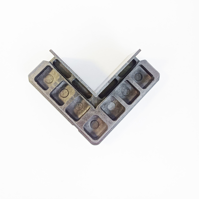 Customized Plastic Corner Angle Protector Black PP ABS plastic injection molding parts