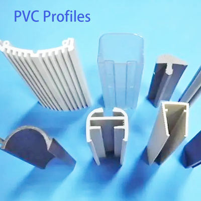 PVC Transmission Cables Customized Plastic Profiles Rigid And Soft PVC Window Door Profiles