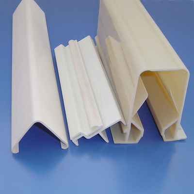 Custom Made High Gloss And Bright Profile Rigid PVC Window Door Profiles Decorative Parts
