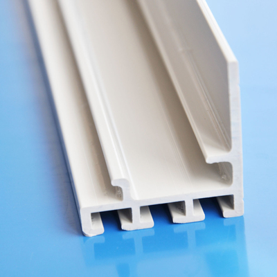 Cold And Vacuum Plastic Extrusion Profiles Rigid PVC PP ABS Extrusion Optional Material
