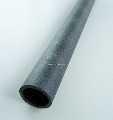 Customized Black Abs Plastic Pipe Precision Tubing Extrusion Profile