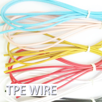 Flame Retardant TPE Flexible Plastic Pipe Thermoplastic Insulated Wire Halogen Free
