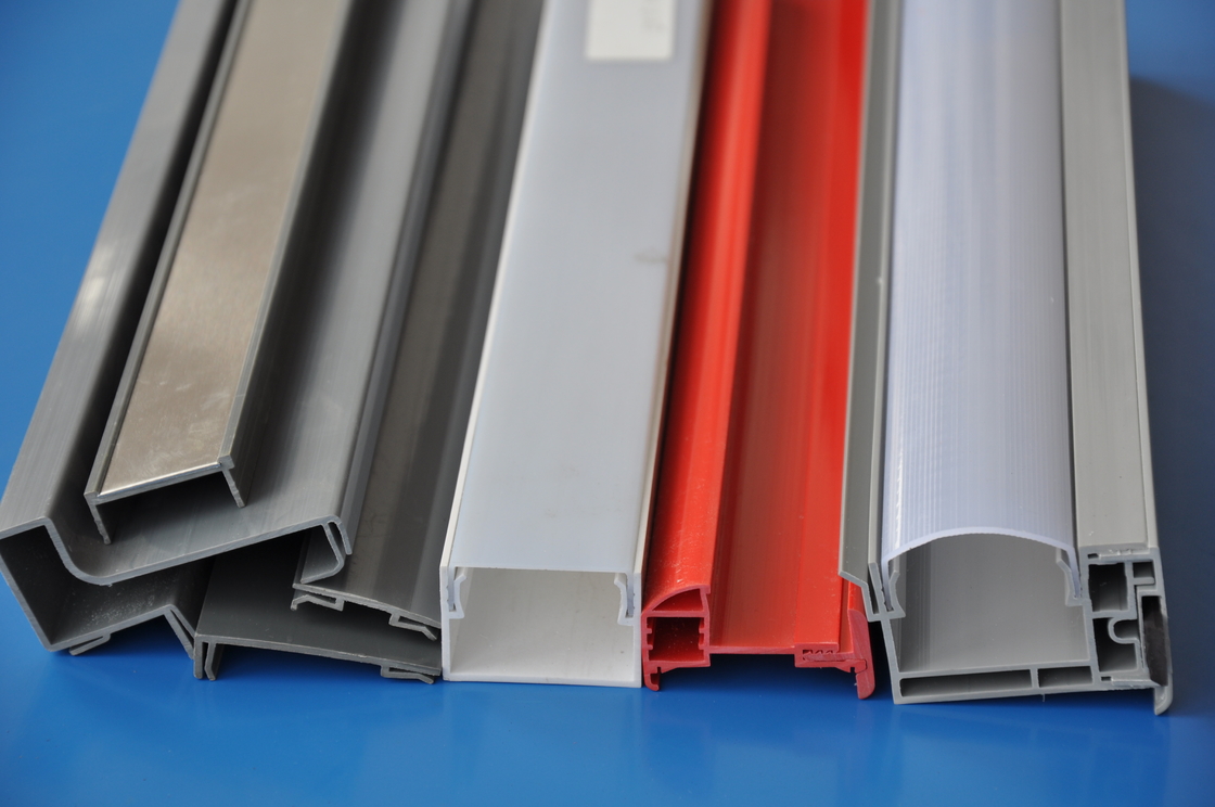 Plastic Extrusion Profiles PVC Profiles Colorful Customized Refrigerator Freezer Accessories