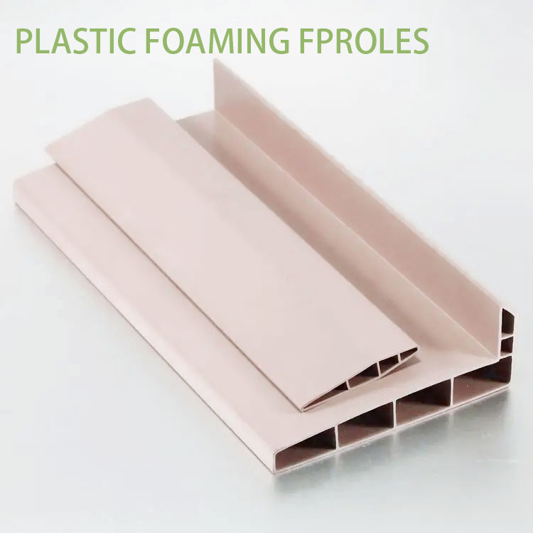 Hollow Plastic Foaming WPC Profile Extrusion PVC Wpc Decking Boards
