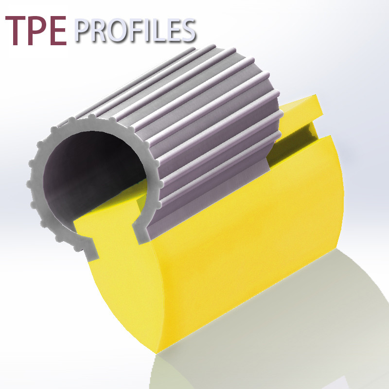 Soft TPE Thermoplastic Elastomer Products Scraper For Car Application